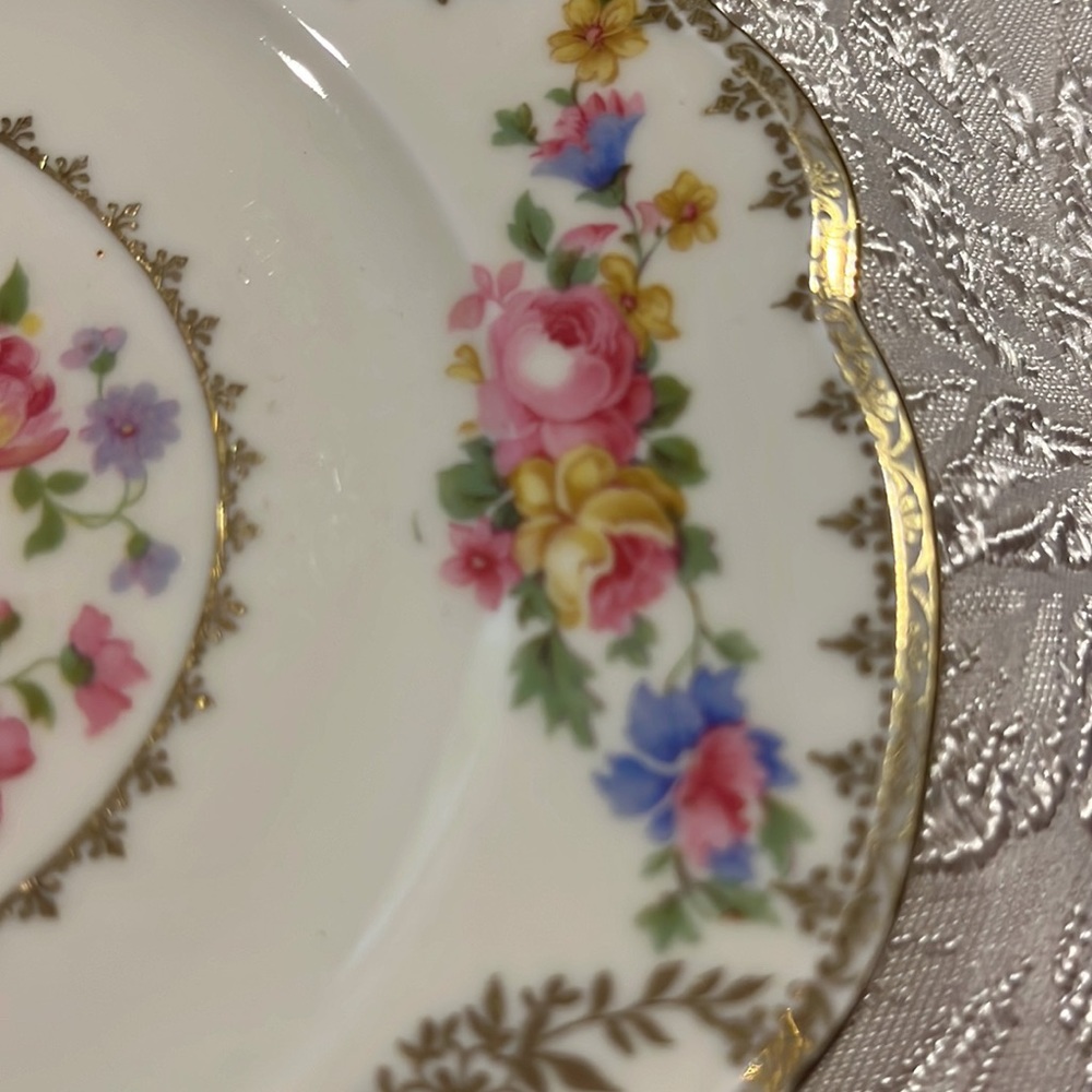H&M tea plates Czech/ Germany Set of 8 vintage - Picture 7 of 10